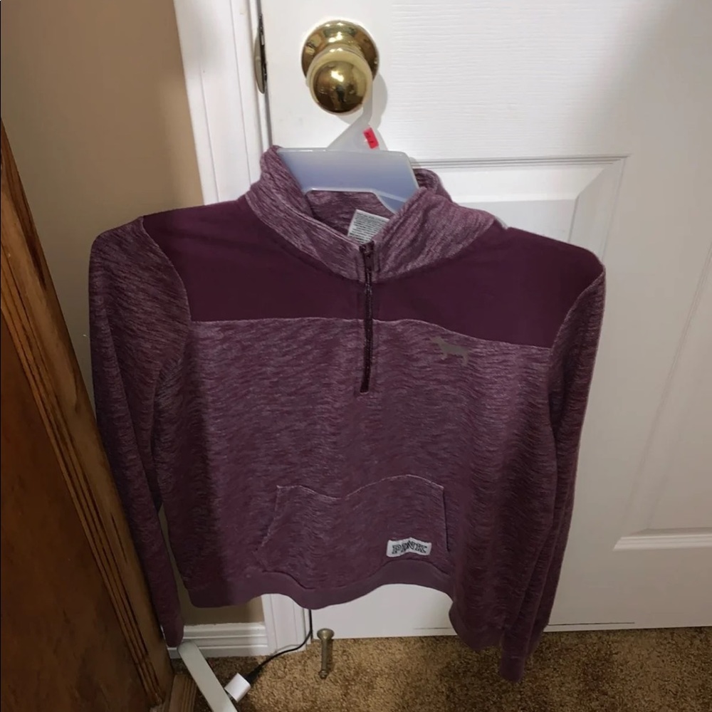 VS pink sweatshirt